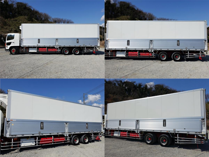 増トン積載9.9t-30度低温冷蔵冷凍ワイドウイングウィング|中古トラックの販売・買取・査定のアイナビ