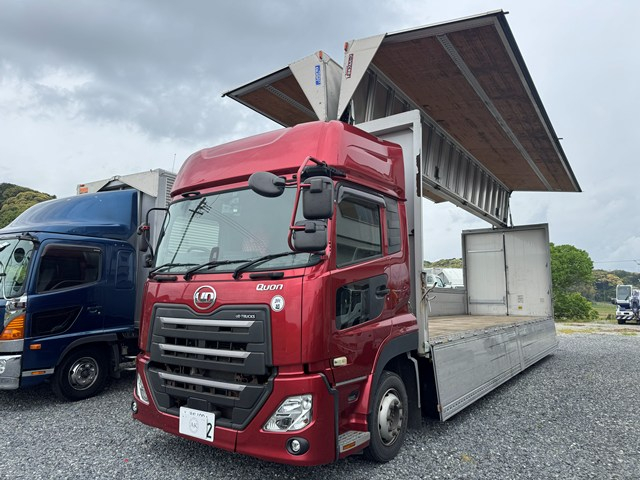 平成29年式☆UDクオン ハイルーフアルミウイング 車検付き|中古トラックの販売・買取・査定のアイナビ