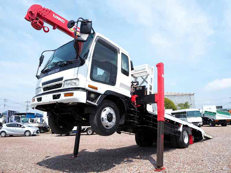 フォワード増t4段セルフクレーン自動歩みウインチラジコン|中古トラックの販売・買取・査定のアイナビ