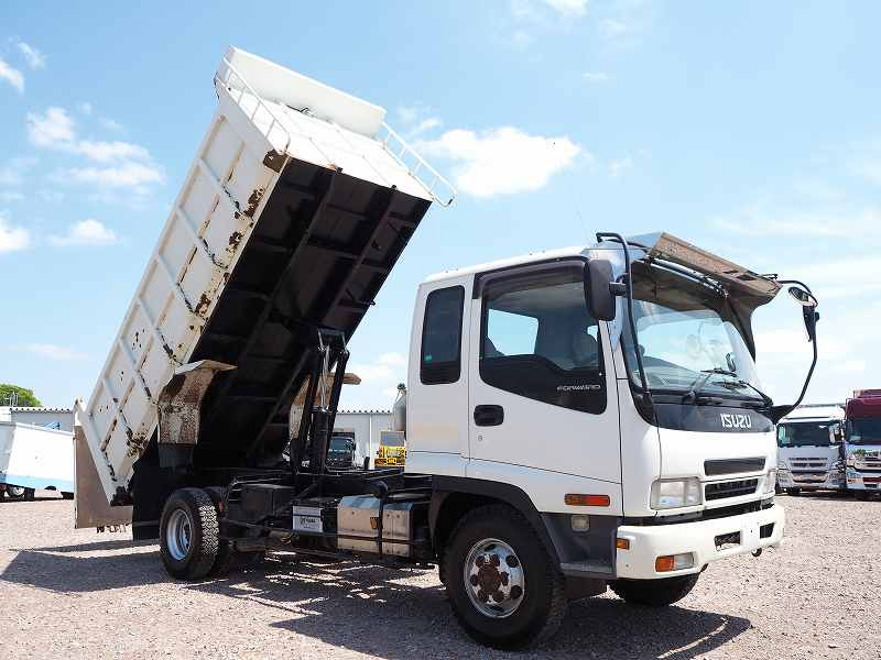 いすゞフォワードダンプ4WDデフロック付き深ダンプ|中古トラックの販売・買取・査定のアイナビ