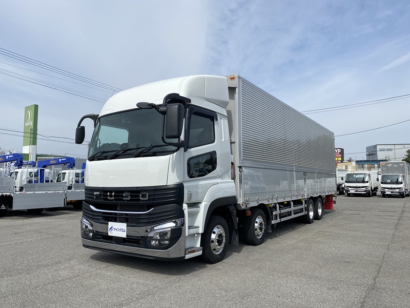 スーパーグレート　4軸低床　融雪仕様　リアエアサス　スーパーハイルーフ　積載13,800kg|中古トラックの販売・買取・査定のアイナビ