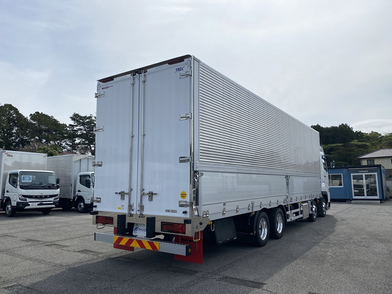 スーパーグレート　4軸低床　融雪仕様　リアエアサス　スーパーハイルーフ　積載13,800kg|中古トラックの販売・買取・査定のアイナビ
