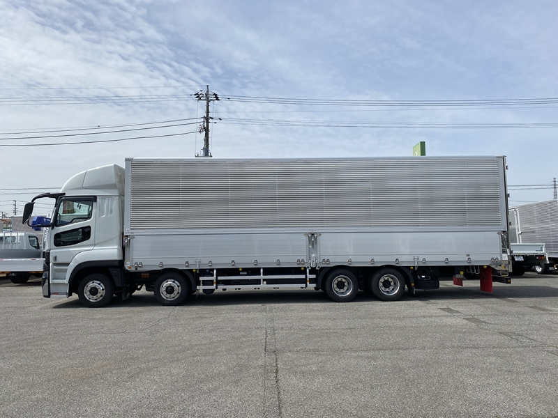 スーパーグレート　4軸低床　融雪仕様　リアエアサス　スーパーハイルーフ　積載13,800kg|中古トラックの販売・買取・査定のアイナビ