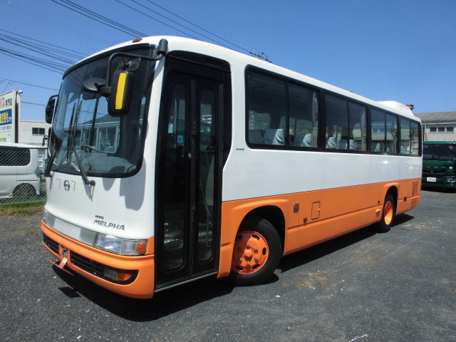 メルファ46席記録簿無のため「改ざん」扱い9m中型バス|中古トラックの販売・買取・査定のアイナビ