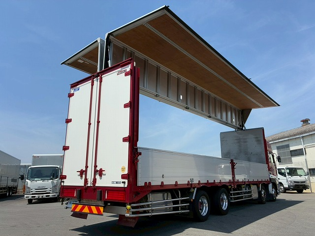 ハイルーフ8×4後輪エアサス日本フルハーフ390馬力|中古トラックの販売・買取・査定のアイナビ