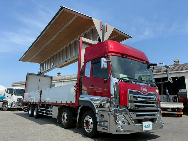 ハイルーフ8×4後輪エアサス日本フルハーフ390馬力|中古トラックの販売・買取・査定のアイナビ