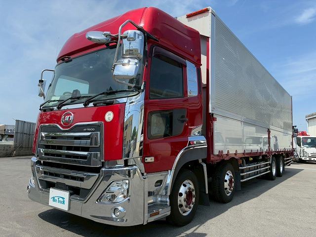 ハイルーフ8×4後輪エアサス日本フルハーフ390馬力|中古トラックの販売・買取・査定のアイナビ