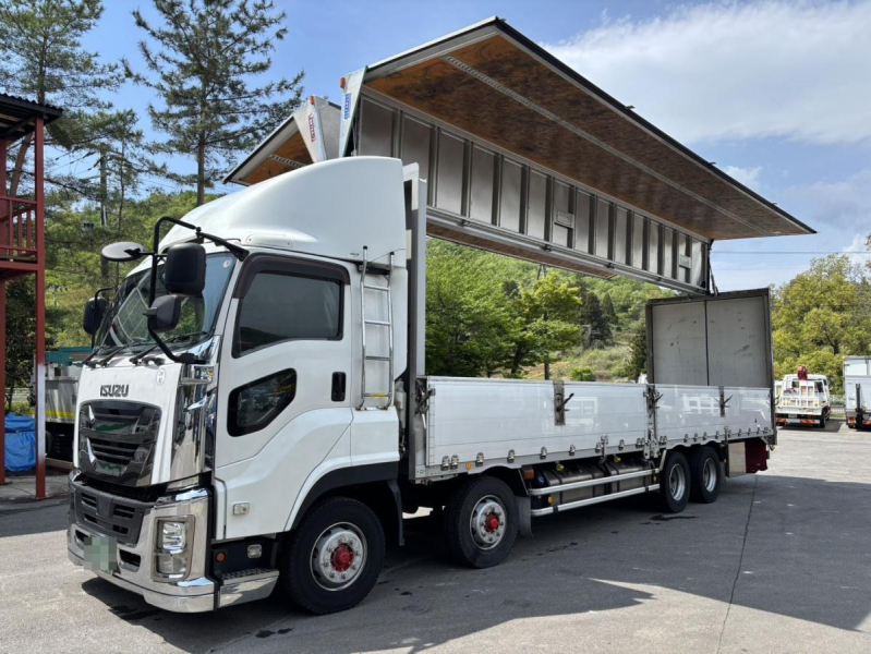 H30ギガアルミウィング融雪仕様ワンオーナー車検R9.4月迄|中古トラックの販売・買取・査定のアイナビ