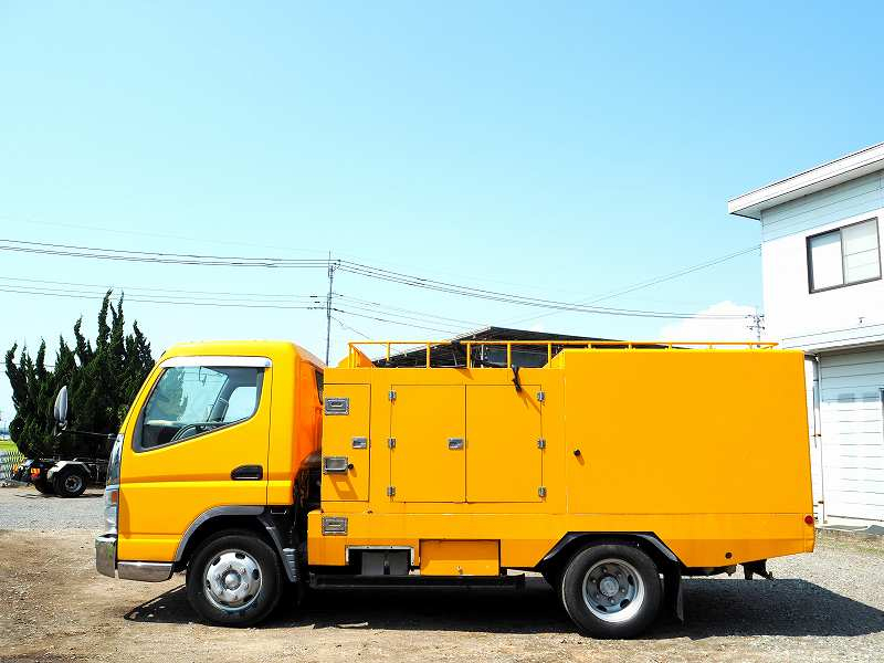三菱ふそうキャンターマルナカ製高圧洗浄車自動ホースリール|中古トラックの販売・買取・査定のアイナビ