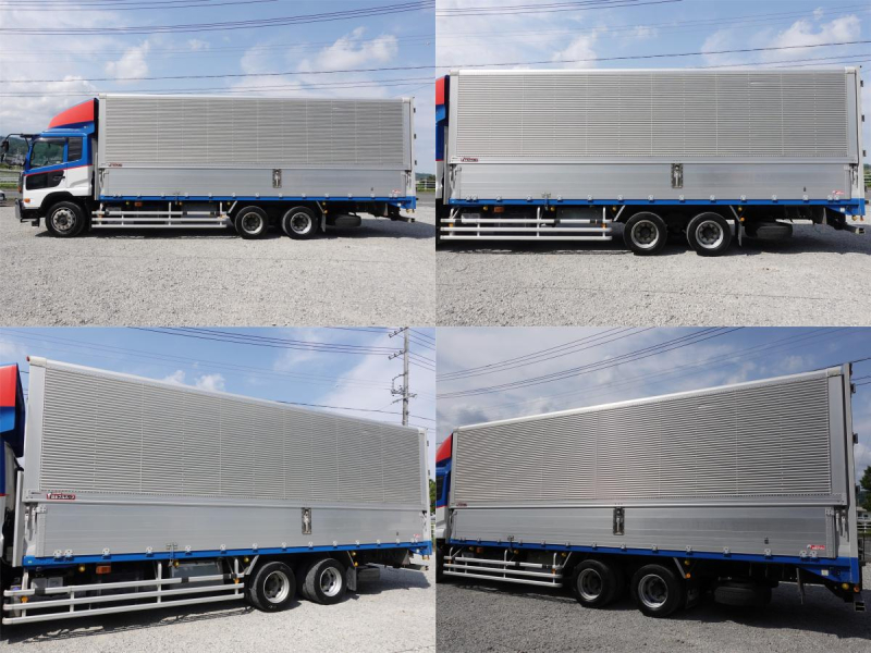 増トン積載11.2t2デフワイドアルミウイングアルミウィング|中古トラックの販売・買取・査定のアイナビ