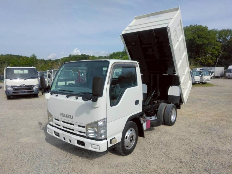 H22年 エルフ3t低床強化深ダンプ No.1056|中古トラックの販売・買取・査定のアイナビ