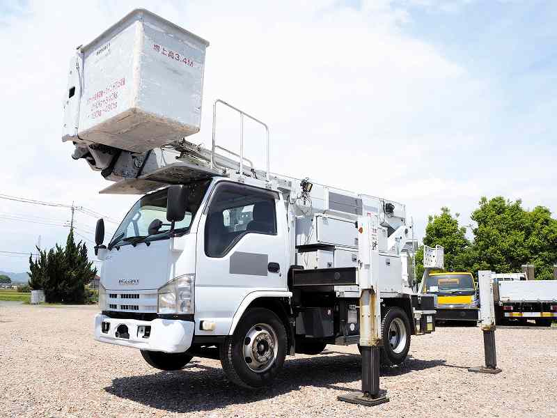 いすゞ エルフ アイチ SH15B 電工仕様 高所作業車|中古トラックの販売・買取・査定のアイナビ