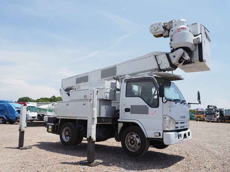 いすゞ エルフ アイチ SH15B 電工仕様 高所作業車|中古トラックの販売・買取・査定のアイナビ