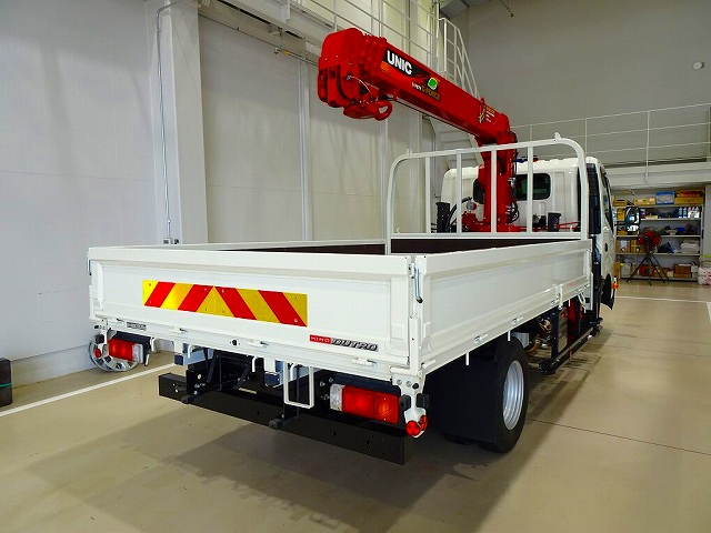 デュトロ3t4WD高床ワイドロングユニック4段クレーン未使用|中古トラックの販売・買取・査定のアイナビ