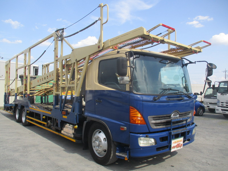 H19レンジャー尾張車体5台積みキャリアカー車検R9/3積載9.5t|中古トラックの販売・買取・査定のアイナビ