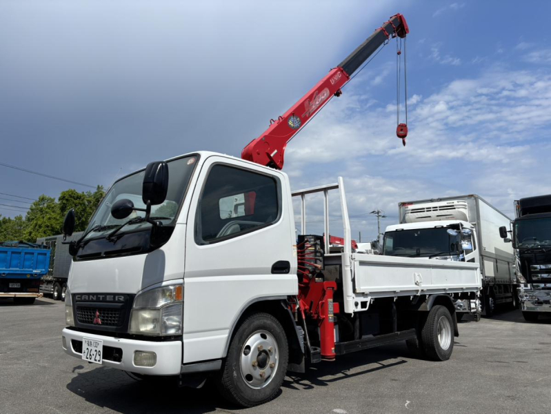H19平ボディ4段クレーンフックイン車検R9.1月迄ETC|中古トラックの販売・買取・査定のアイナビ