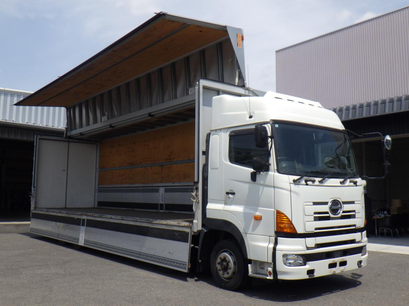 4軸低床　ハイルーフ　ボデー内高2,670　後輪エアサス|中古トラックの販売・買取・査定のアイナビ