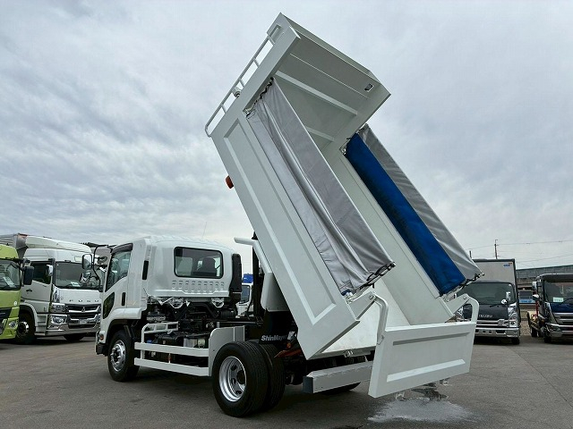 保証対象車両増トンワンオーナー新明和工業額縁アオリ|中古トラックの販売・買取・査定のアイナビ