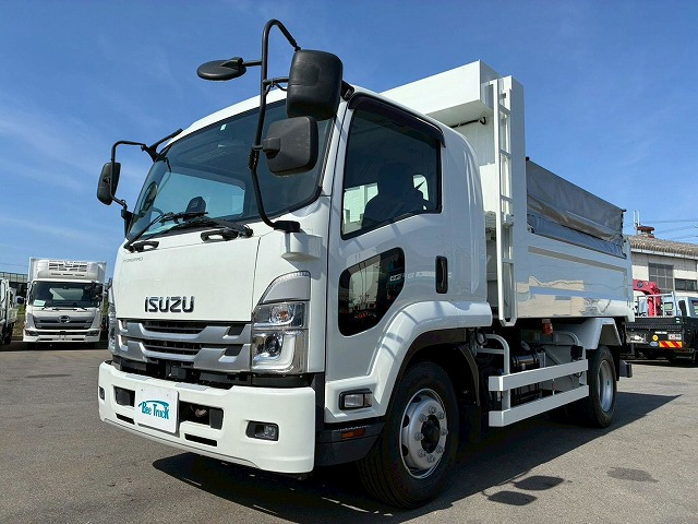 保証対象車両増トンベッド付き新明和工業額縁アオリ|中古トラックの販売・買取・査定のアイナビ