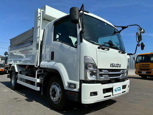 保証対象車両増トンベッド付き新明和工業額縁アオリ|中古トラックの販売・買取・査定のアイナビ