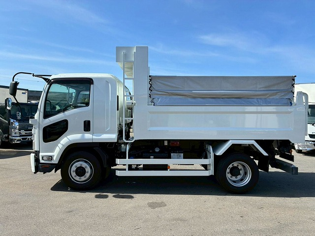 保証対象車両増トンベッド付き新明和工業額縁アオリ|中古トラックの販売・買取・査定のアイナビ