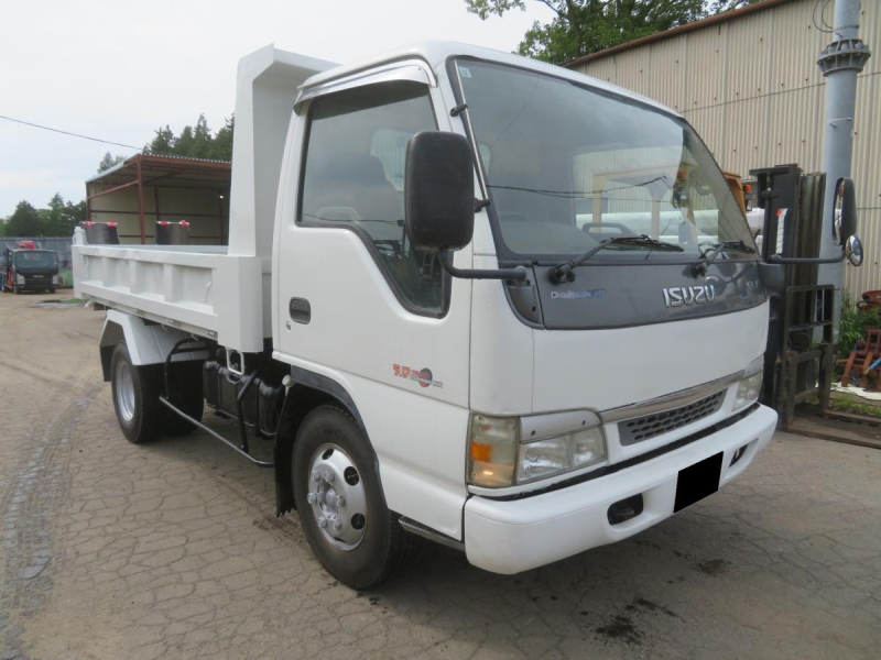 低走行7万キロ 車検付　平成15年エルフ 新明和ダンプ積載3500|中古トラックの販売・買取・査定のアイナビ