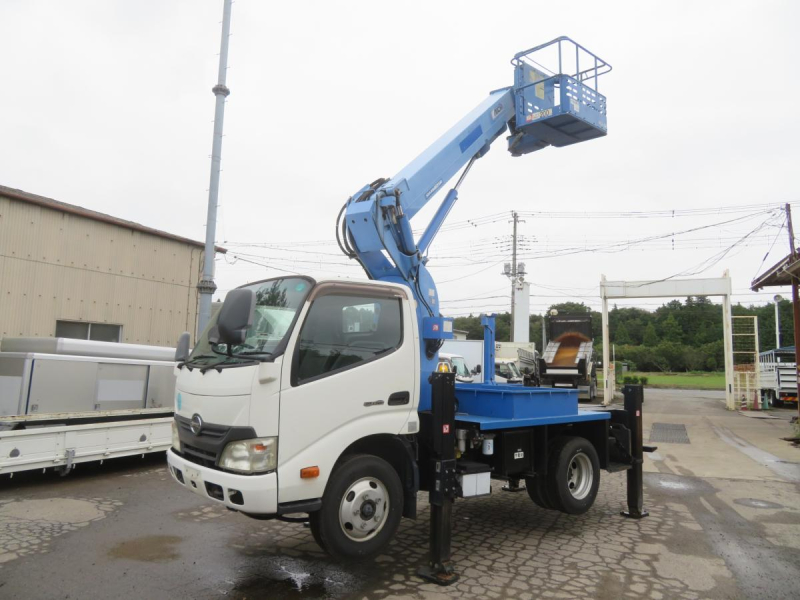 H24年デュトロ 高所作業車 アイチ12m高所作業車 低走行3万キロ台|中古トラックの販売・買取・査定のアイナビ