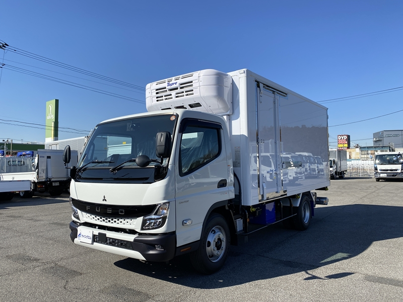 キャンター　ワイドロング　-30℃設定　スタンバイ　サイドドア　格納ゲート付　ラッシング2段　積載3,000kg|中古トラックの販売・買取・査定のアイナビ