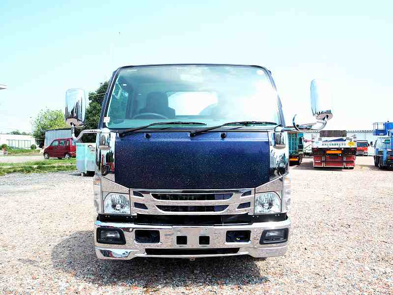 エルフカヤバコンクリートミキサー車電動スランプガード付|中古トラックの販売・買取・査定のアイナビ