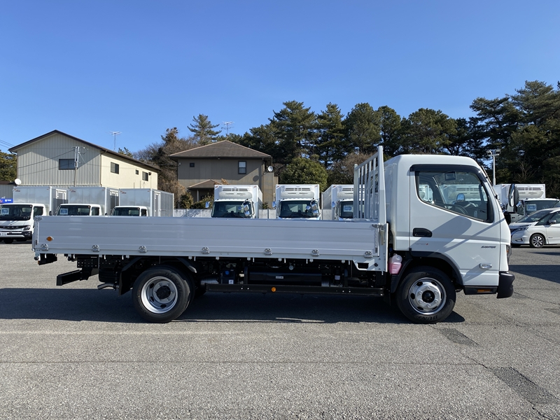 キャンター　ワイドロング　全低床　アルミブロック　積載4,800kg|中古トラックの販売・買取・査定のアイナビ