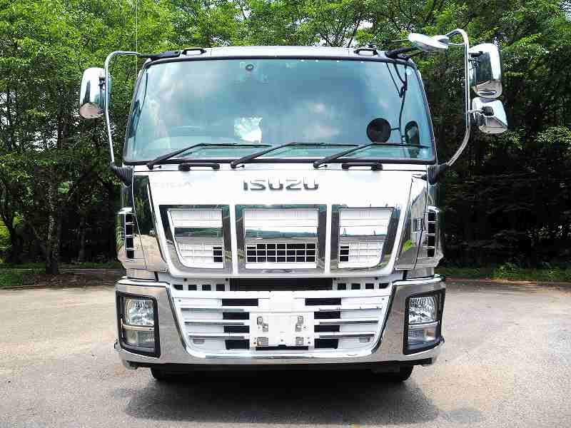 ギガ2デフ新明和8.7立米ミキサー車電動スランプガード|中古トラックの販売・買取・査定のアイナビ