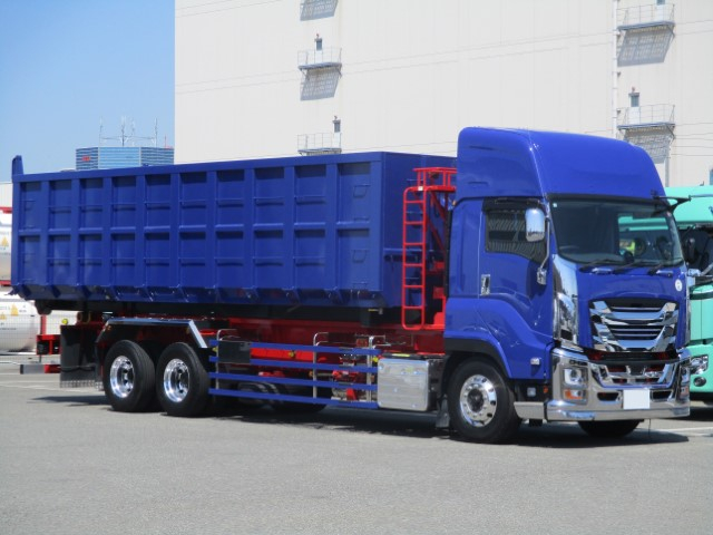 R3 いすゞギガ 25t脱着車 極東製コンテナ付|中古トラックの販売・買取・査定のアイナビ