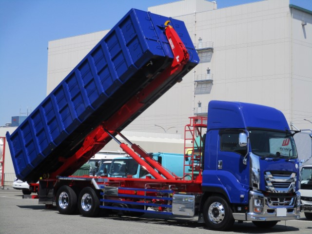 R3 いすゞギガ 25t脱着車 極東製コンテナ付|中古トラックの販売・買取・査定のアイナビ