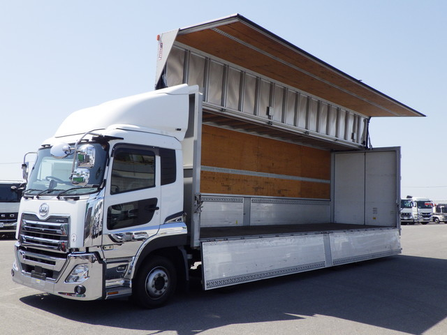 日産UD2PG-CG5CAアルミウィング4軸低床10t超メッキ付|中古トラックの販売・買取・査定のアイナビ