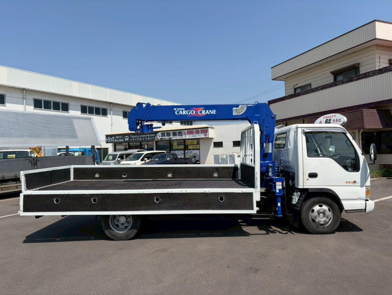 ワイド超ロング5段クレーンフックインラジコン付TADANO|中古トラックの販売・買取・査定のアイナビ