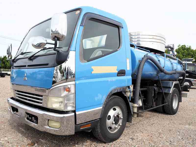 三菱ふそうキャンターモリタ製バキュームカー衛生車|中古トラックの販売・買取・査定のアイナビ