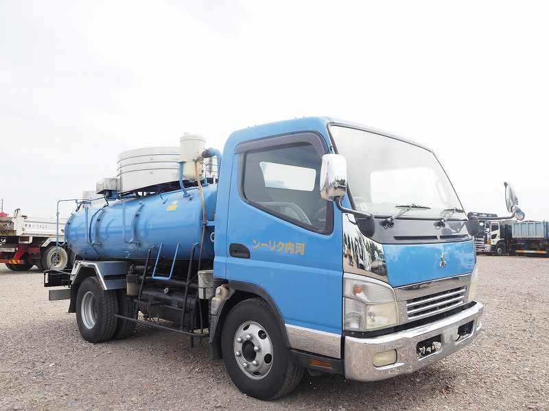 三菱ふそうキャンターモリタ製バキュームカー衛生車|中古トラックの販売・買取・査定のアイナビ