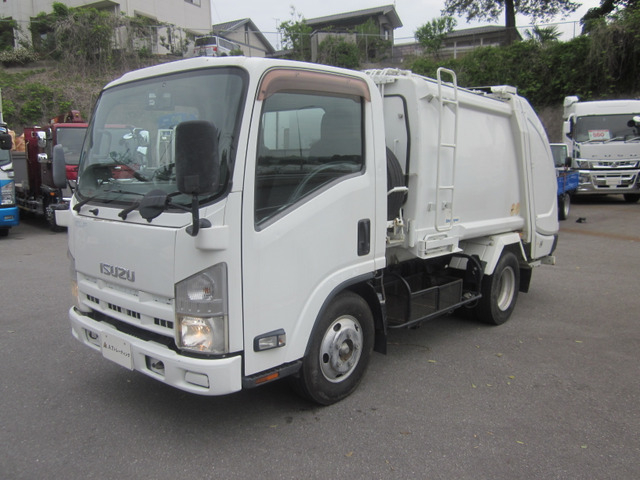 H.23エルフ 塵芥車 新明和プレスタウンパック連続SBモニター|中古トラックの販売・買取・査定のアイナビ