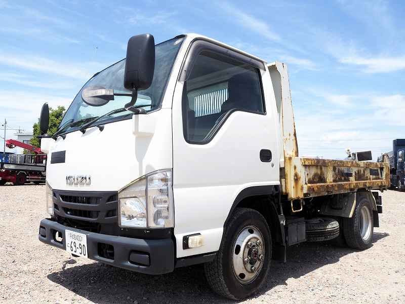 いすゞエルフパートタイム4WDダンプ積載2t|中古トラックの販売・買取・査定のアイナビ