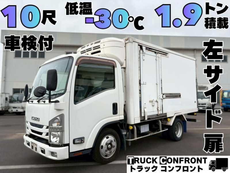 10尺低温-30℃1.9トン積載スムーサー左サイド扉アルミ縞板|中古トラックの販売・買取・査定のアイナビ