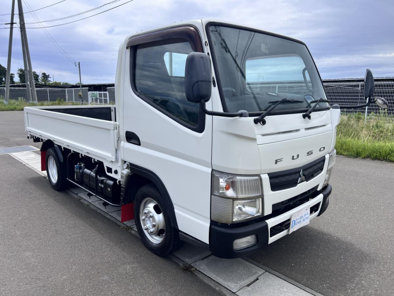 平成24年キャンター平ボディー床板鉄板準中型対応AT|中古トラックの販売・買取・査定のアイナビ