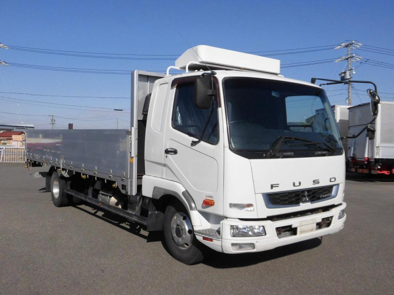30年　三菱　4tアルミ平　6.2mワイド　240馬力　ナビ付き|中古トラックの販売・買取・査定のアイナビ