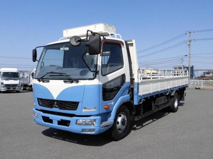 27年 三菱 4t平 5.7mボディ 鉄板床 ベッドレス|中古トラックの販売・買取・査定のアイナビ