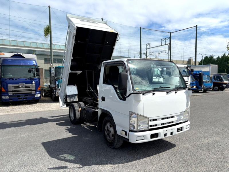 平成26年いすゞエルフ3tダンプ高床ETCTKG-NKR85AD|中古トラックの販売・買取・査定のアイナビ