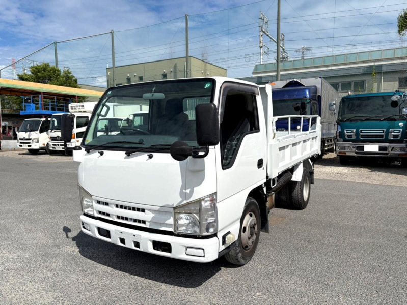 平成26年いすゞエルフ3tダンプ高床ETCTKG-NKR85AD|中古トラックの販売・買取・査定のアイナビ