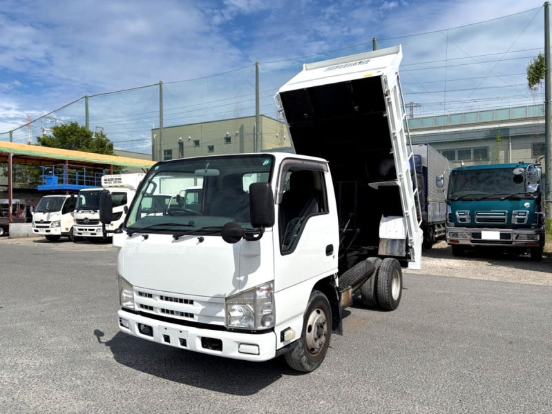 平成26年いすゞエルフ3tダンプ高床ETCTKG-NKR85AD|中古トラックの販売・買取・査定のアイナビ