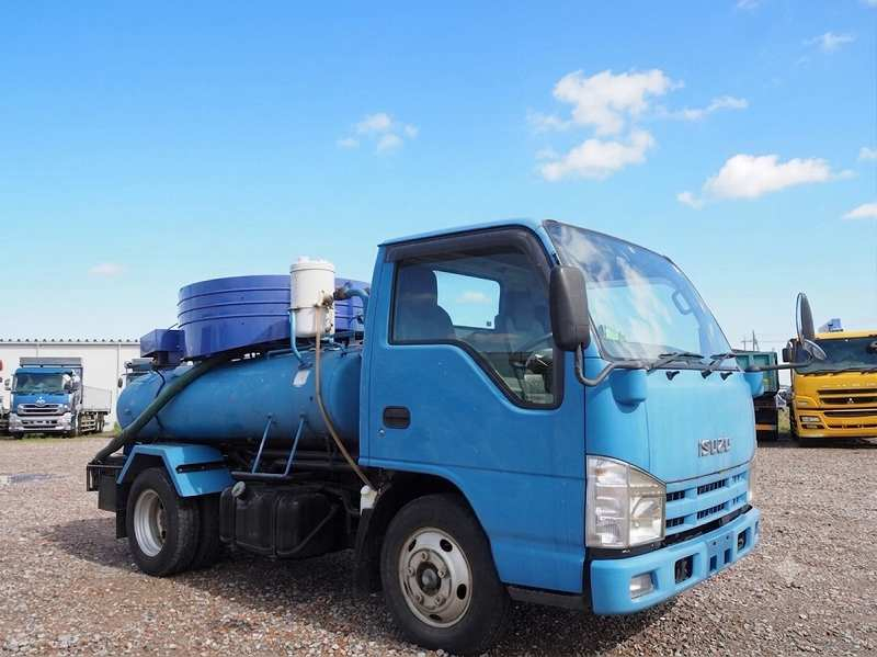 いすゞ エルフ 1.8L モリタ バキュームカー 糞尿車|中古トラックの販売・買取・査定のアイナビ