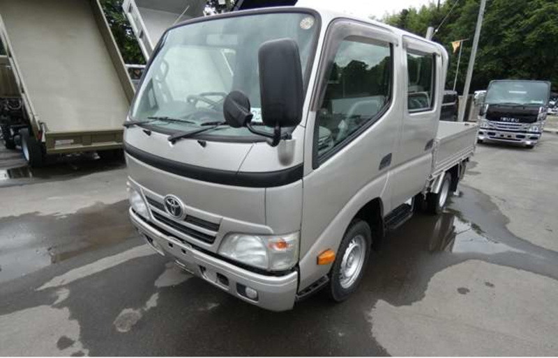 H25　1.2トン Wキャブ　平ボディー　三方開　ダイナ　260509|中古トラックの販売・買取・査定のアイナビ