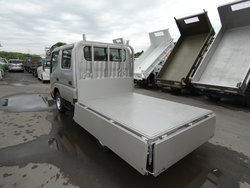 H25　1.2トン Wキャブ　平ボディー　三方開　ダイナ　260509|中古トラックの販売・買取・査定のアイナビ