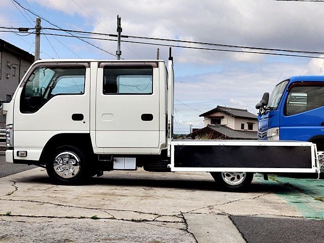 積載1.5t 平ボディ Wキャブ フラットロー ダブルキャブ|中古トラックの販売・買取・査定のアイナビ